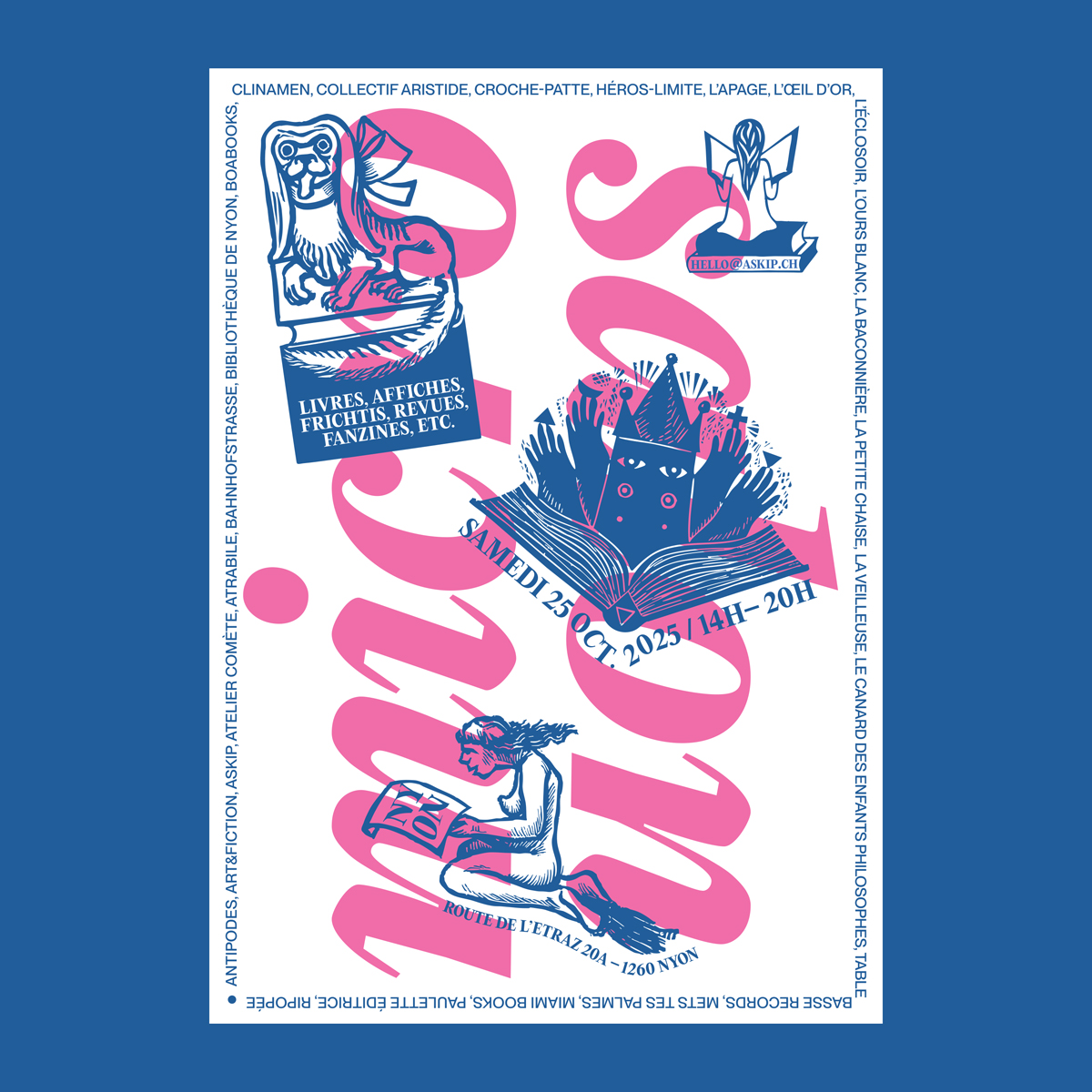 microsalon, samedi 25 octobre à Nyon