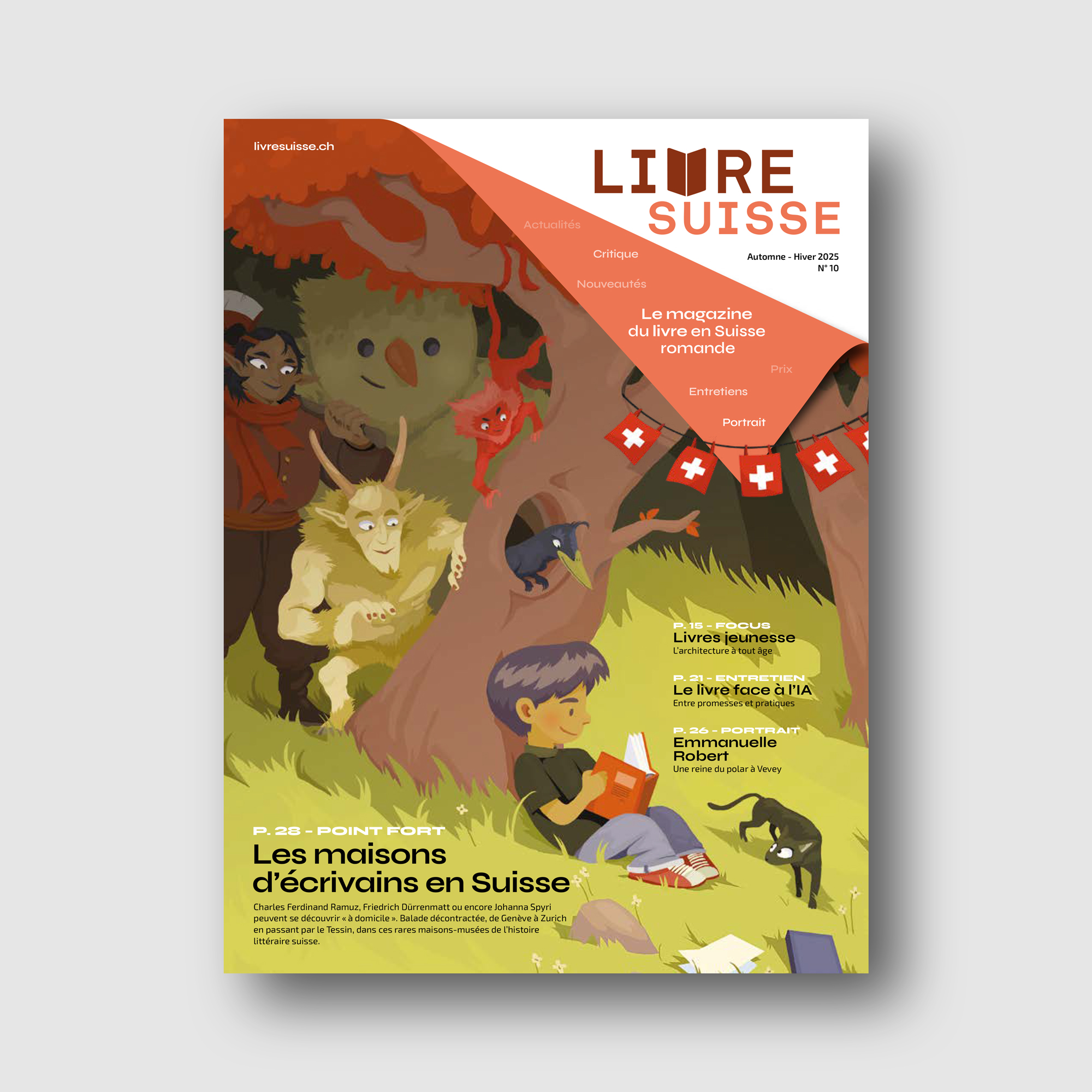 Revue de presse: «Baleinoïde» dans le magazine Livre Suisse